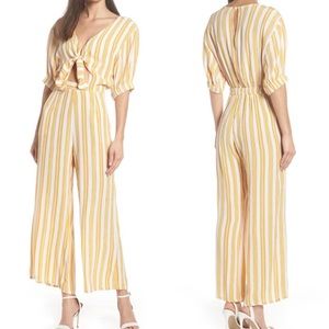 Faithful the Brand Matese Striped Jumpsuit NWT